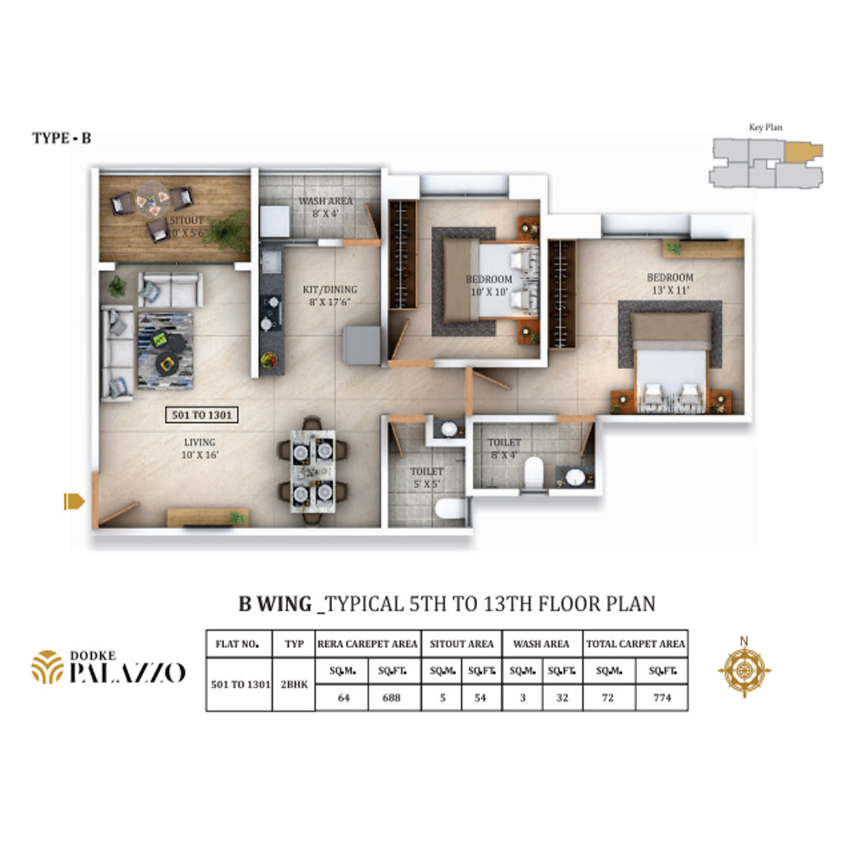B-Wing-Type-B-(5th-to-13th-Floor)